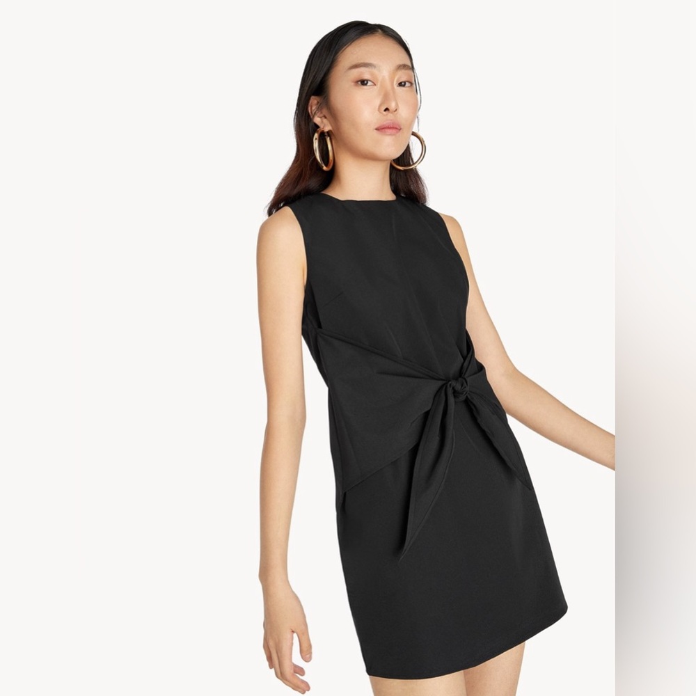 Mini tie dress